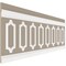 Ekena Millwork 94 1/2"L (Adjustable 36"H to 40"H) Ashford Scalloped Panel Traditional Wainscot Paneling Kit WPKUSC041P036 - alternate 3